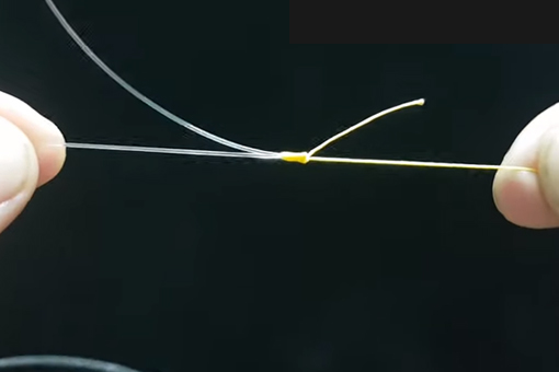 Cách nối dây dù với dây cước đơn giản chắc chắn